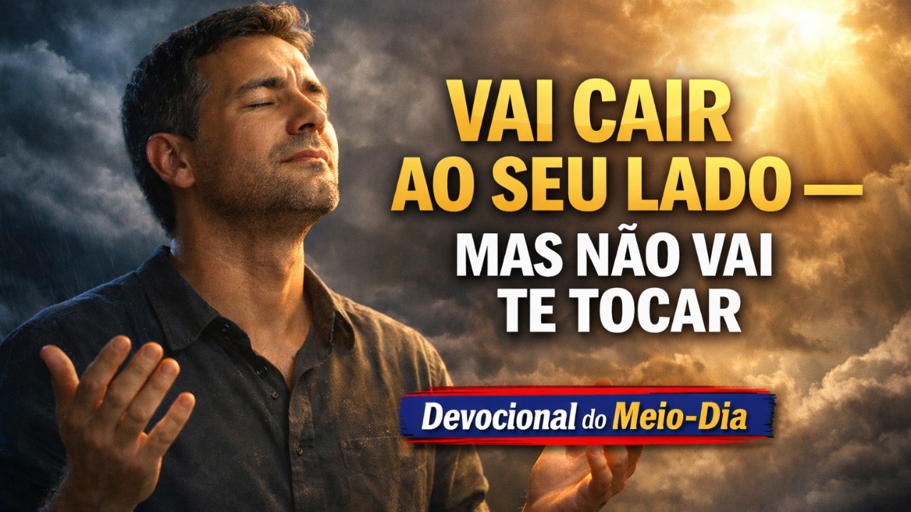 Vai CAIR ao Seu LADO, Mas Não Vai Te TOCAR, 23 Fevereiro, Devocional do meio DIA-ORAÇÃO DO SALMOS 91