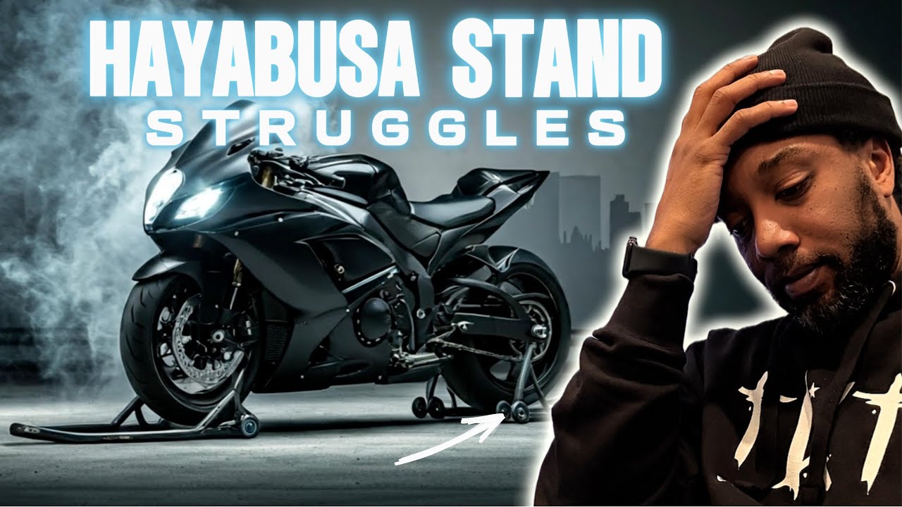 Suzuki Hayabusa: The Stand Struggle is real! (Here's how to fix it)