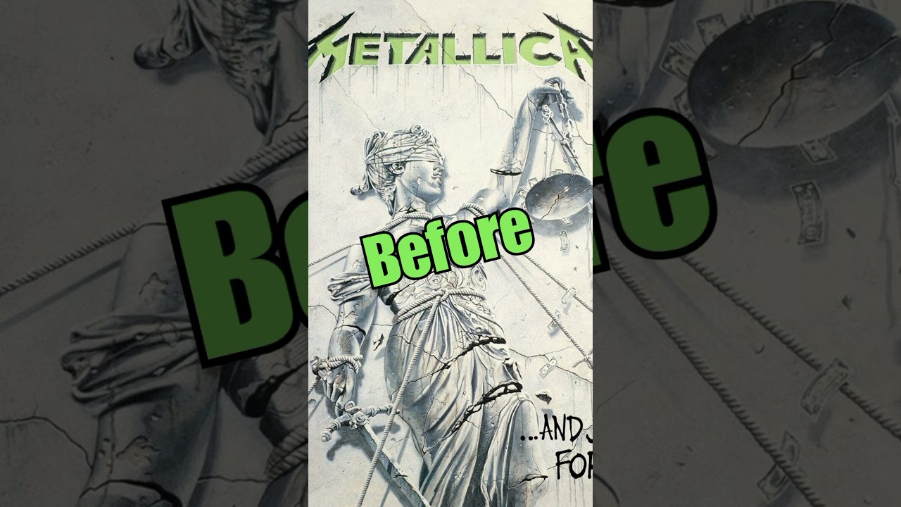 Original Justice Tone VS Bass Boosted #metallica #jasonnewsted