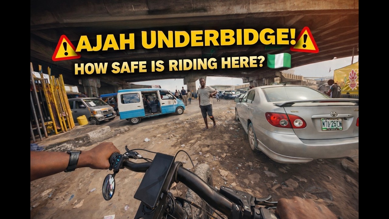 What Happened at Ajah Under Bridge, Lagos 😳⚡ (5000W E-Bike  Hill Test)
