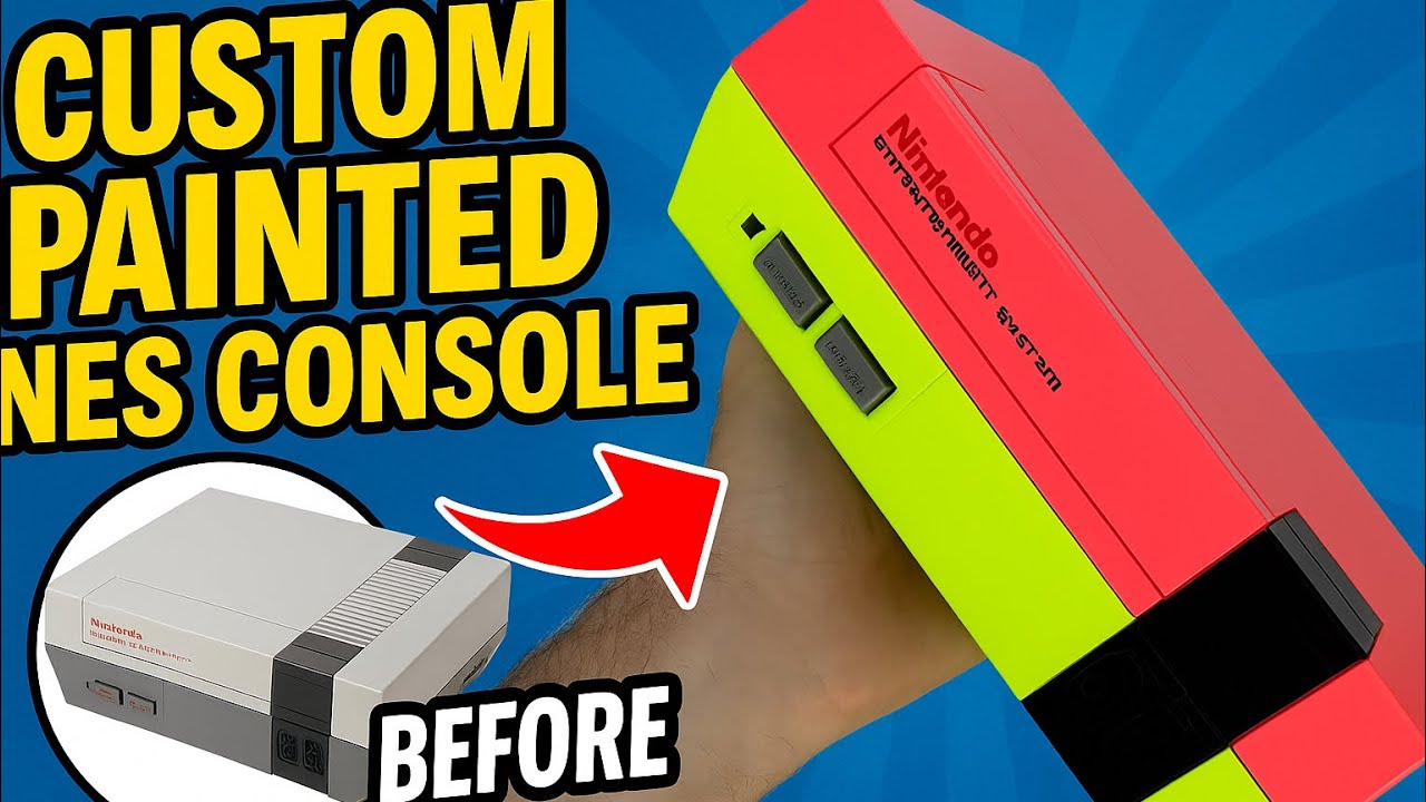 How to Paint PERFECT Retro Consoles (STOP FAILING)