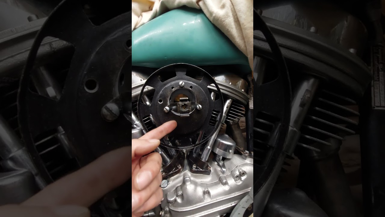 Harley Davidson Panhead 1957 74cui S&S Super E  Problem solved