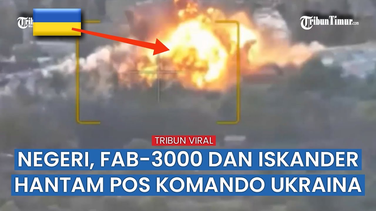 Rusia Gempur Ukraina dengan Iskander dan FAB-3000, Puluhan Tentara Tewas