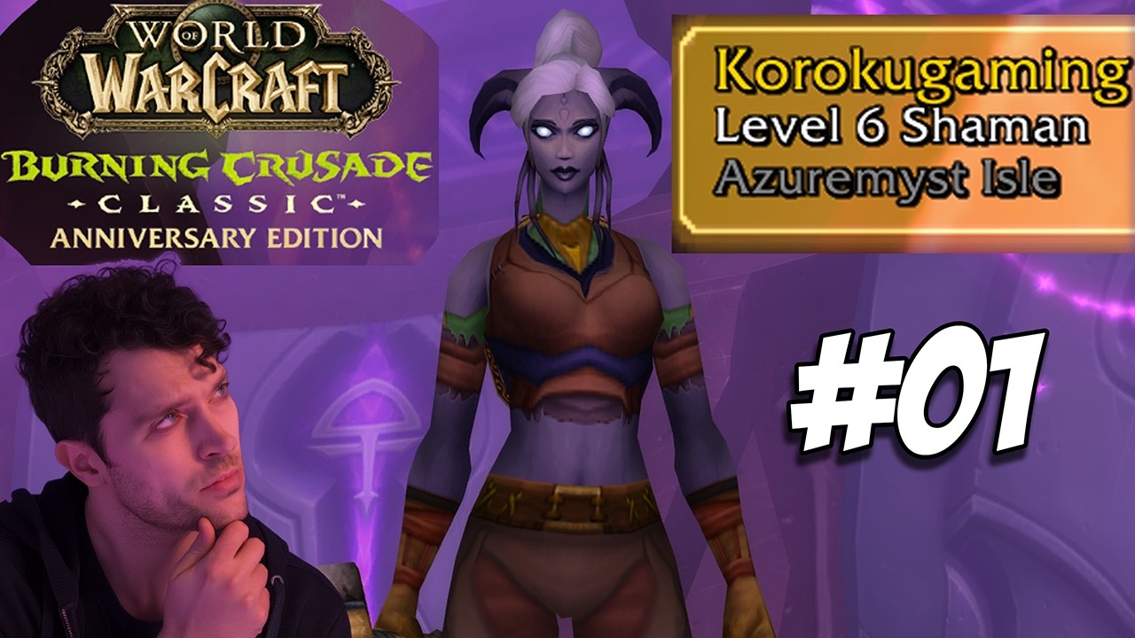 👽🔮 First time Alliance! | Classic WoW Anniversary TBC | ThunderStrike EU | Part 01 | 🔮👽 !hytale