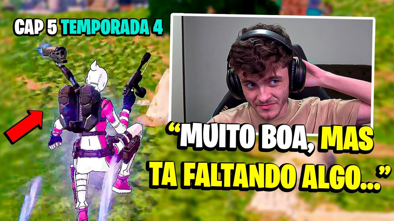 T&Aacute; REALMENTE BOM? Suetam testa *NOVA TEMPORADA* do Fortnite! (Marvel)
