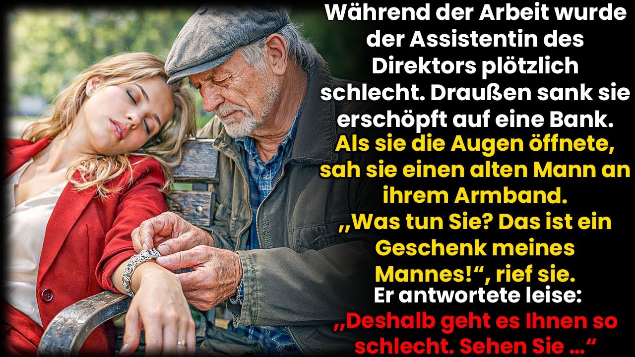 Bei der Arbeit wurde der Assistentin des Direktors plötzlich schlecht – draußen brach sie zusammen