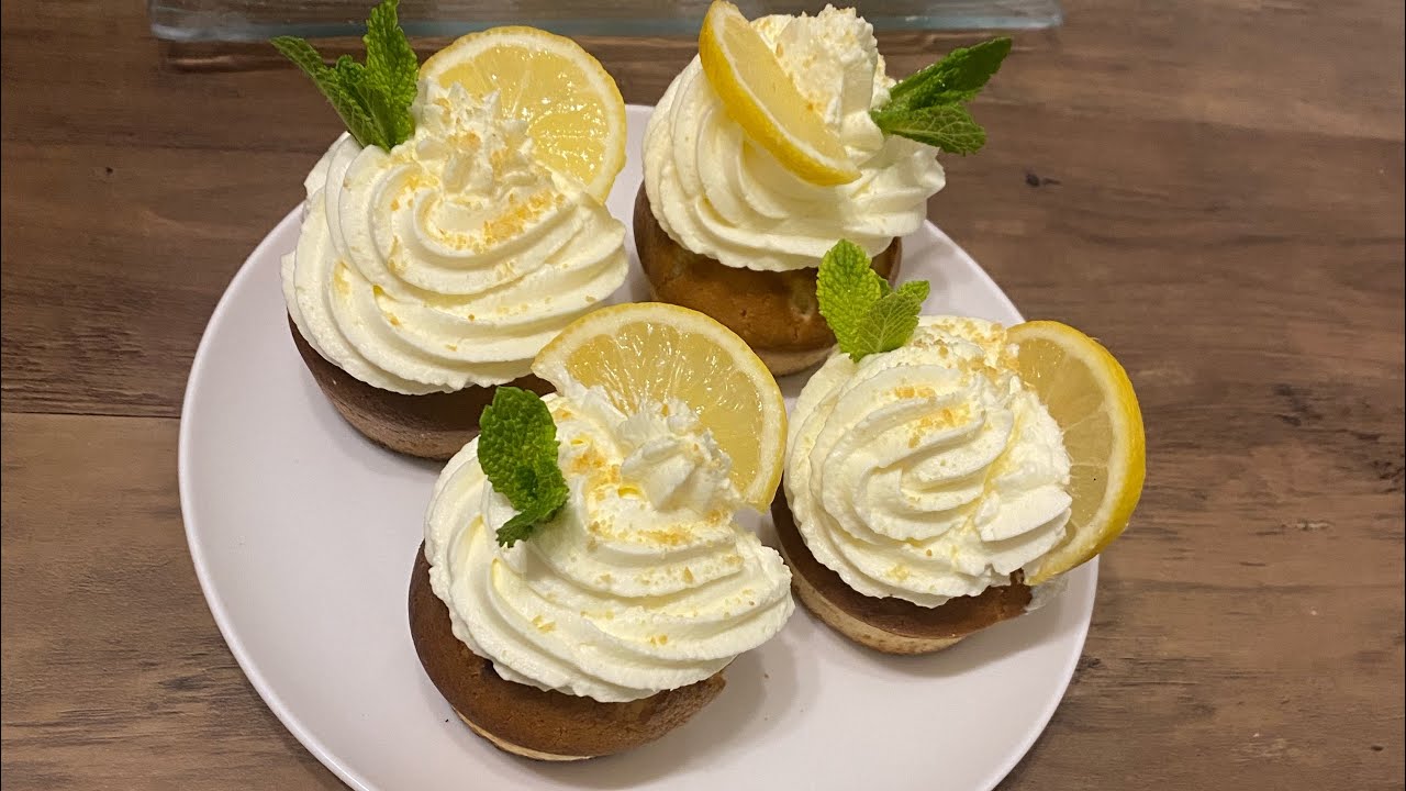 Zitronen Cupcakes &mdash; Limonlu cupcake
