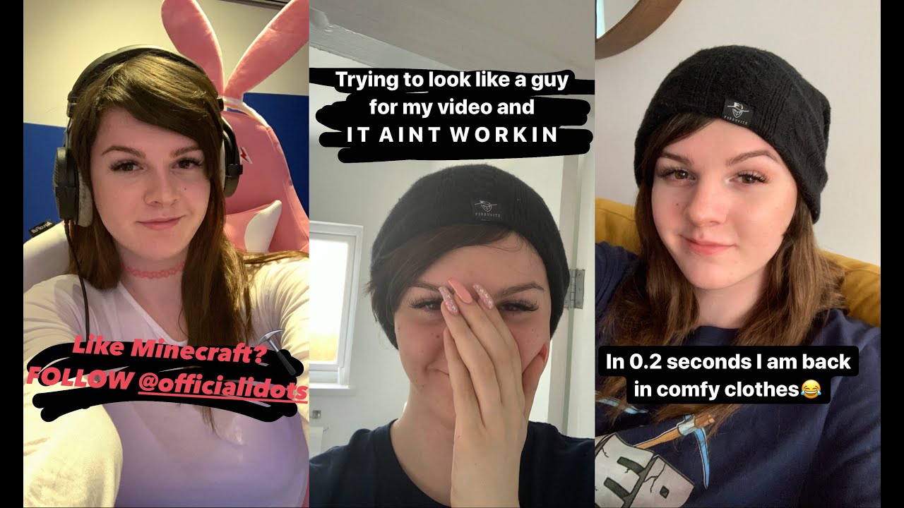 E-girl F1NN5TER's Girl Week Instagram Stories