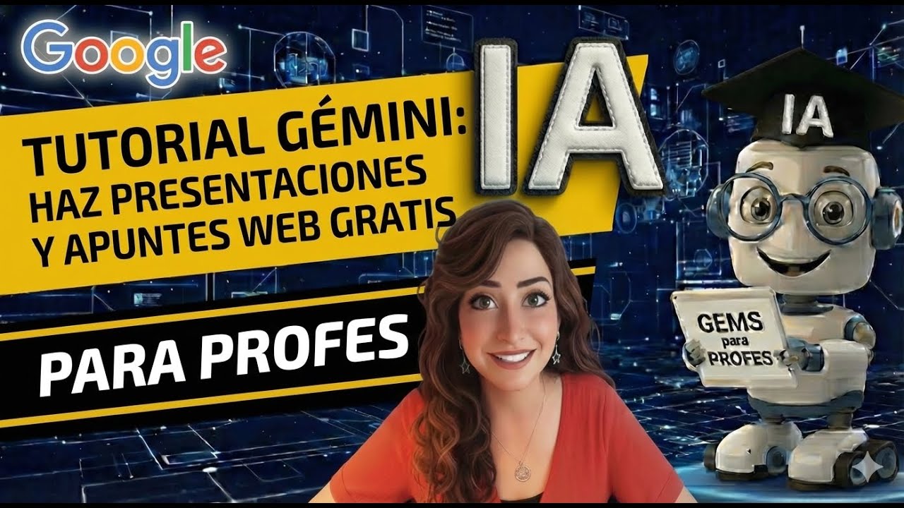 TUTORIAL GEMINI: Haz Presentaciones y Apuntes Web GRATIS - PARA PROFES