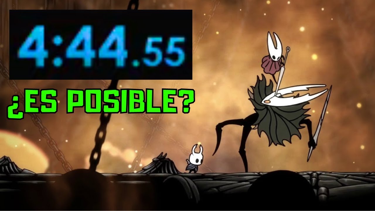 Explicando el Speedrun de 5 MINUTOS de Hollow Knight