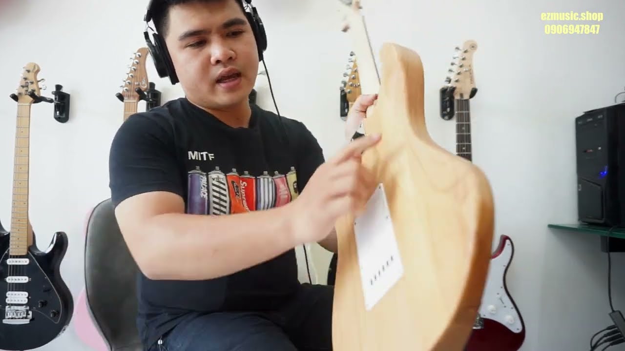 [ezmusic.shop] Yamaha PAC112J | Guitar Điện giá dưới 5 triệu đồng rất hay