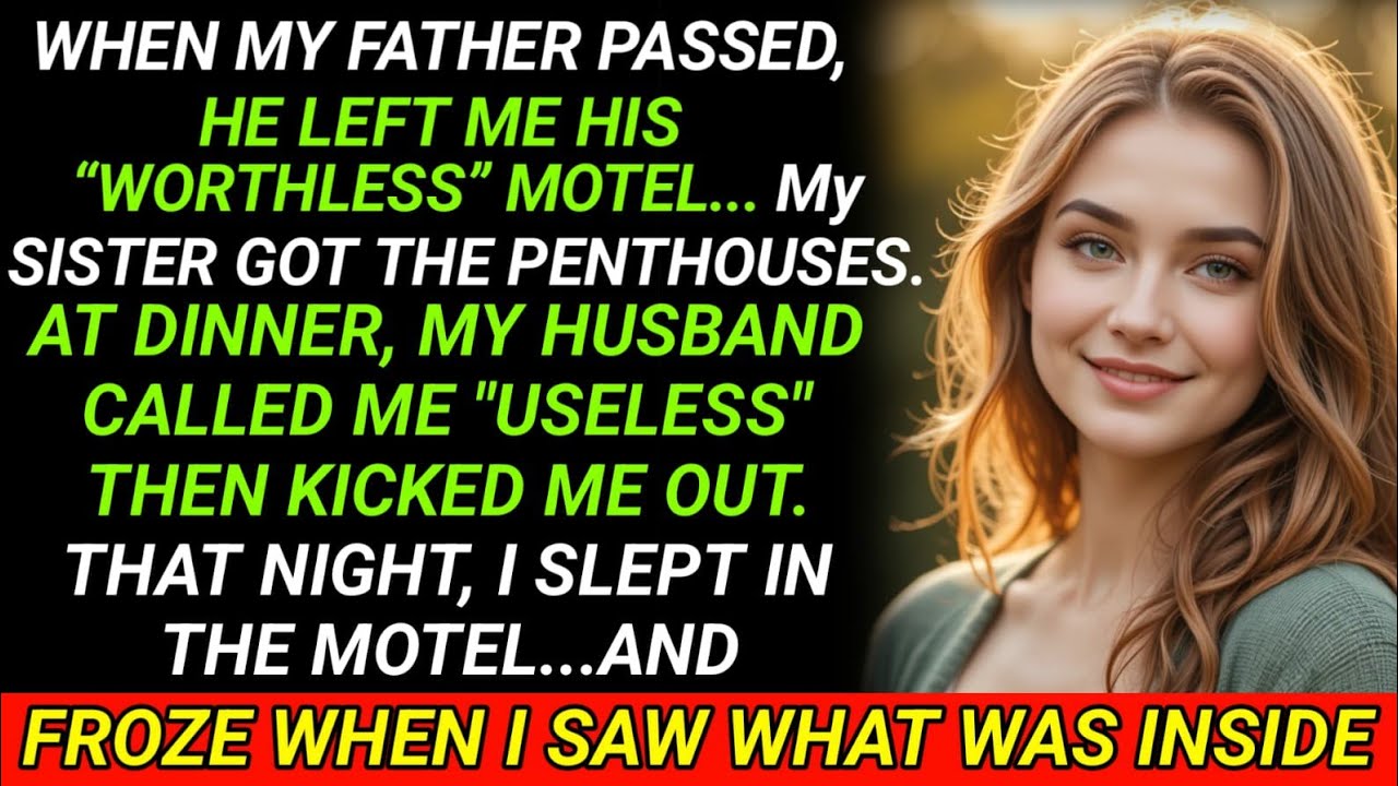 My Sister Got Millions From Dad’s Will… I Got a Motel They Mocked | Revenge Story