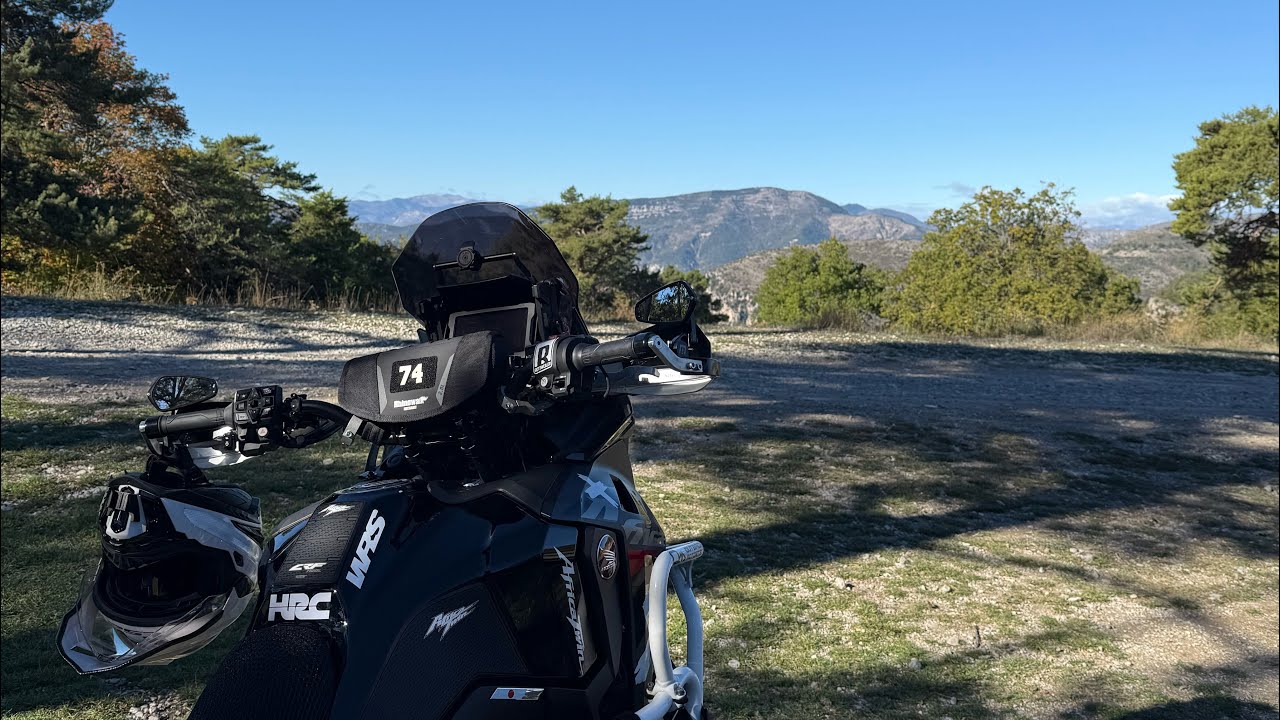 Honda Africa Twin CRF 1100. Проставка на руль NICECNC с AliExpress 