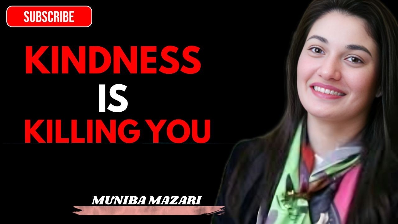 Kindness Without Boundaries Is Self Destruction - Muniba Mazari Powerfull Speech.