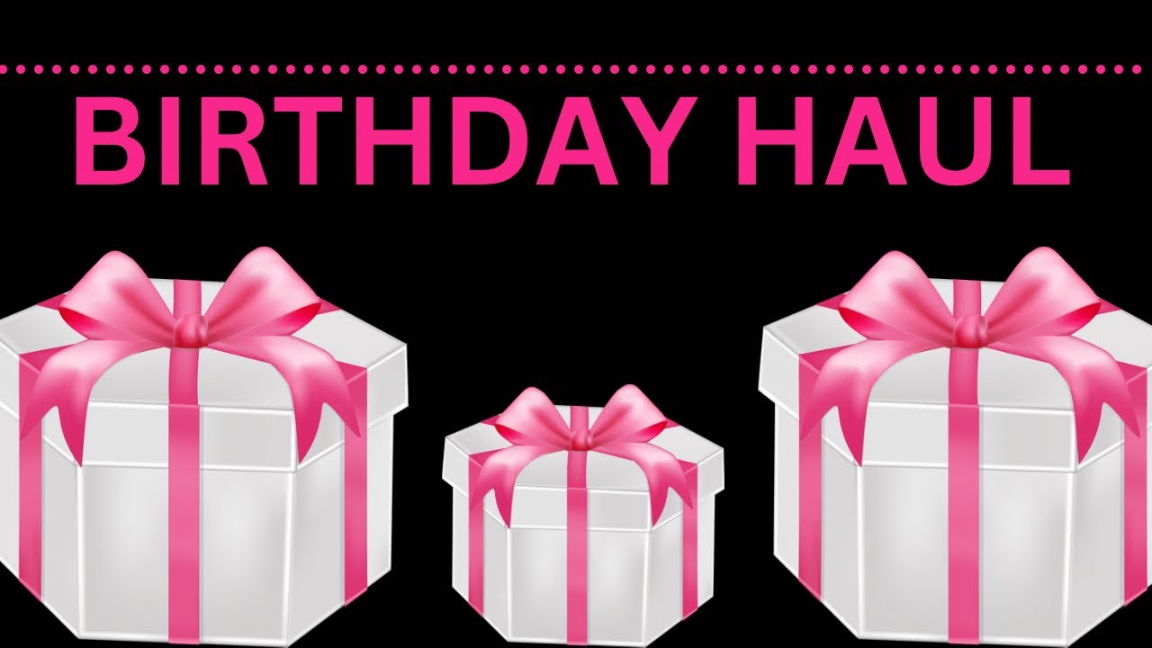 BIRTHDAY HAUL | Happy Mail | WHAT DID I GET FOR MY BIRTHDAY ❓  #haul #birthdaygift