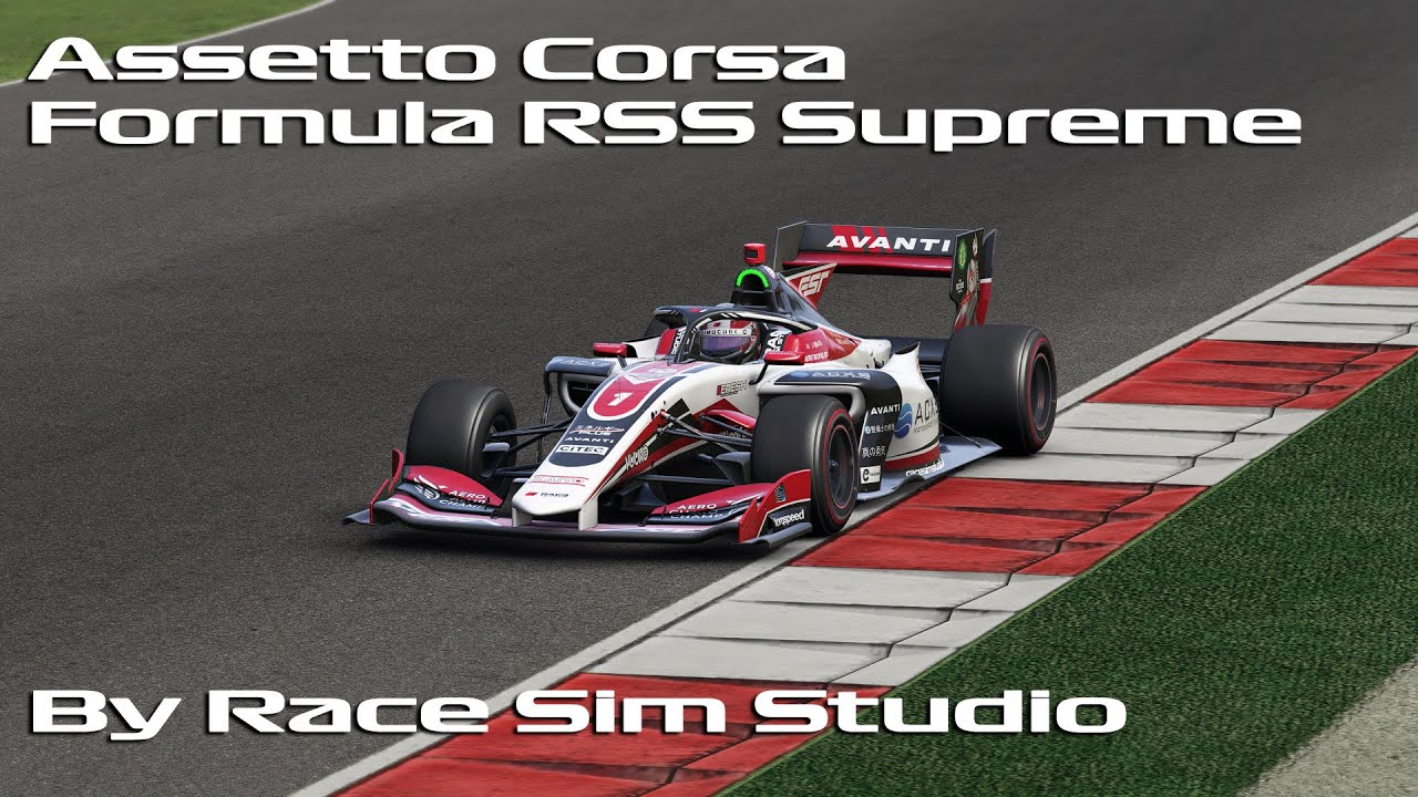Assetto Corsa Formula RSS Supreme by Race Sim Studio