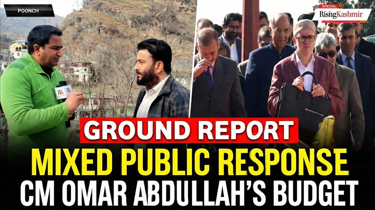 Ground Report | Mixed public response to CM Omar Abdullah&ndash;led government&rsquo;s budget