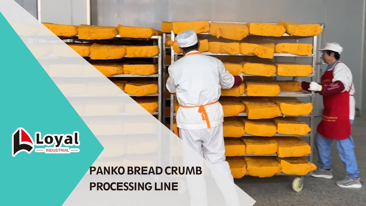 Do you know how to make panko breadcrumb? +86 13256674591 Japanese panko bread crumbs making machine