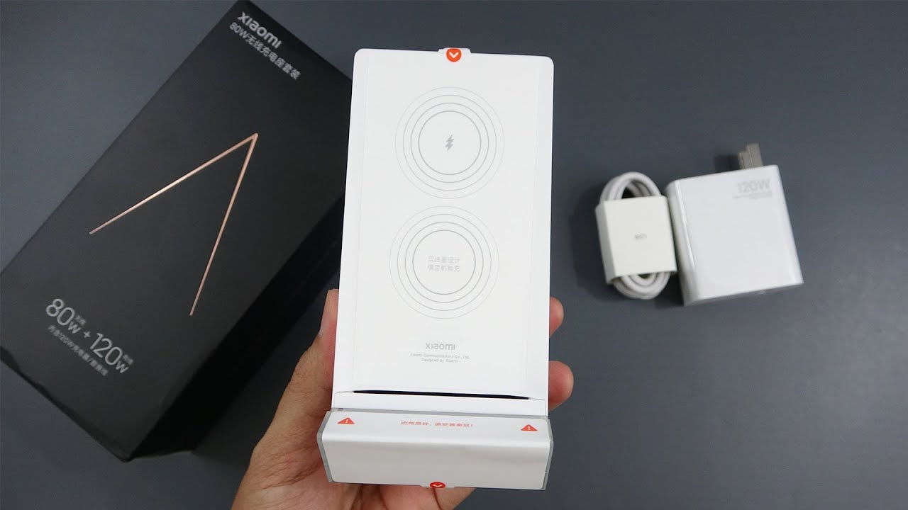 Xiaomi Mi Wireless Charger 80W unboxing