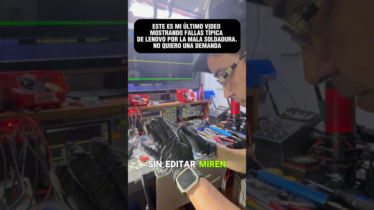 ⛔️ &Uacute;LTIMA FALLA T&Iacute;PICA DE LENOVO QUE VOY A MOSTRAR #laptop #lenovo #reballing