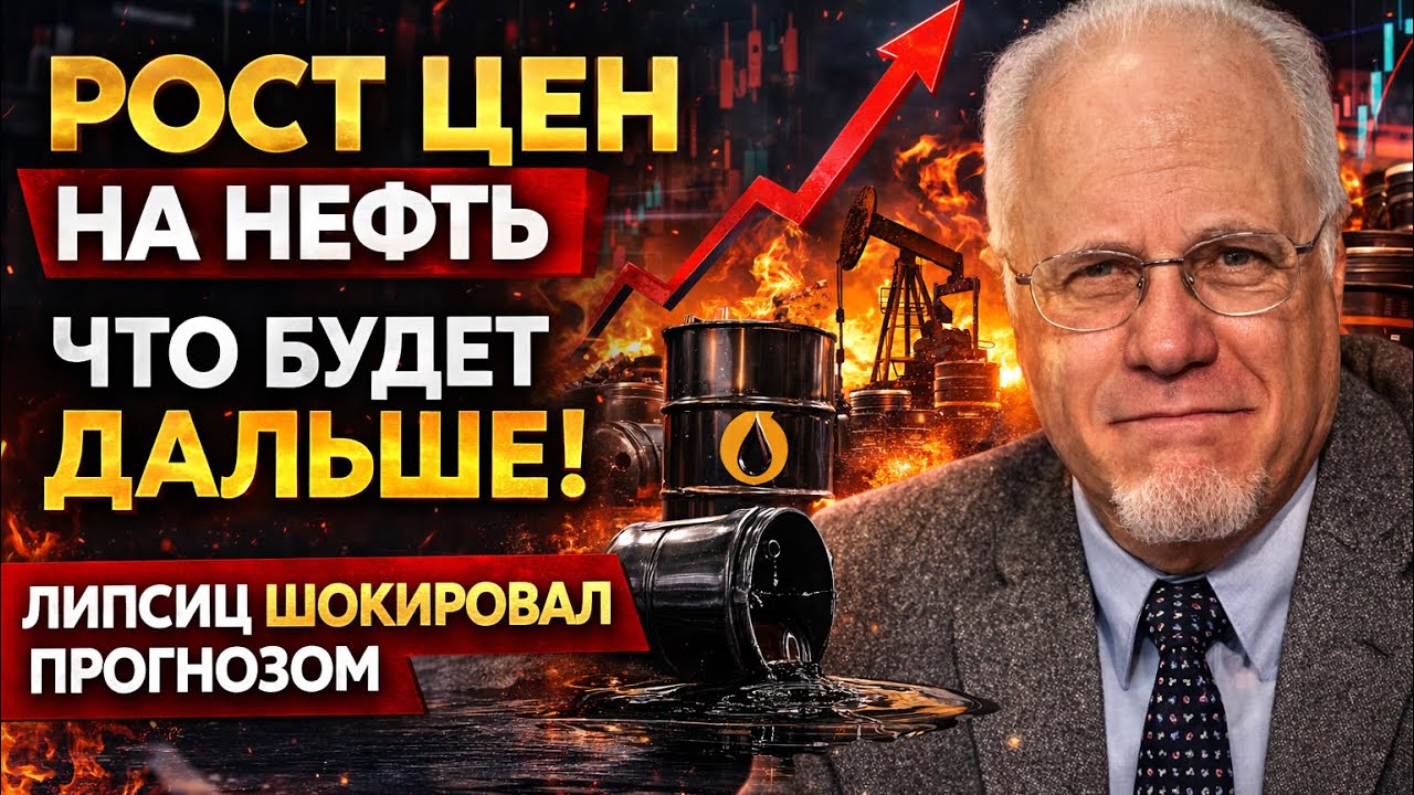 🔥Самый лютый прогноз Липсица начал сбываться! Рост цен на нефть что будет дальше!?