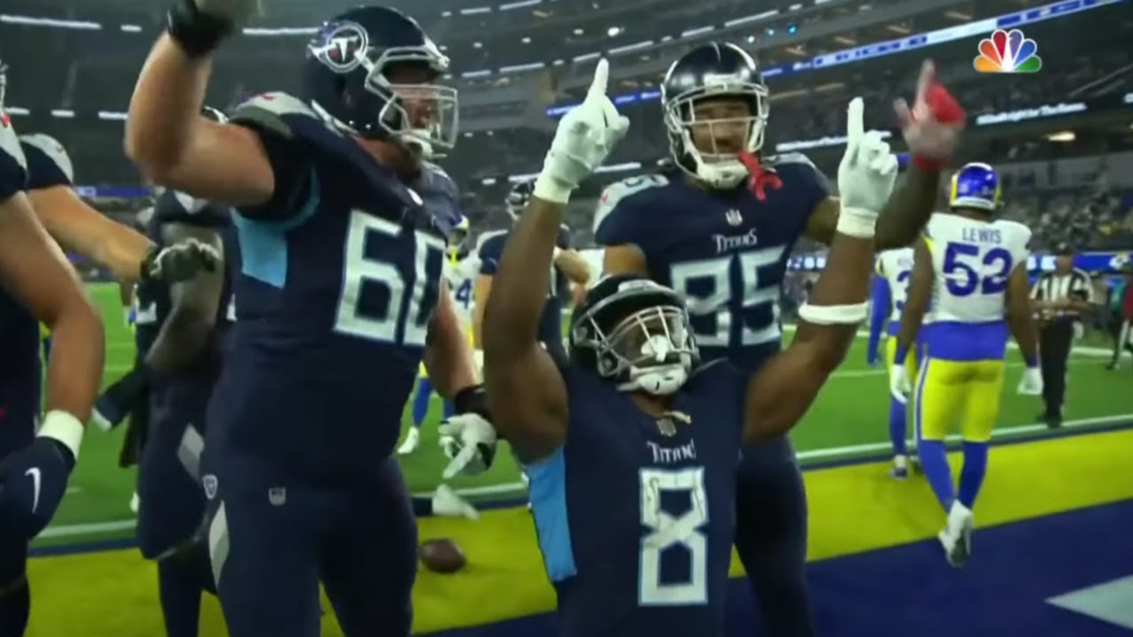 Adrian Peterson 1st Touchdown w/ Titans