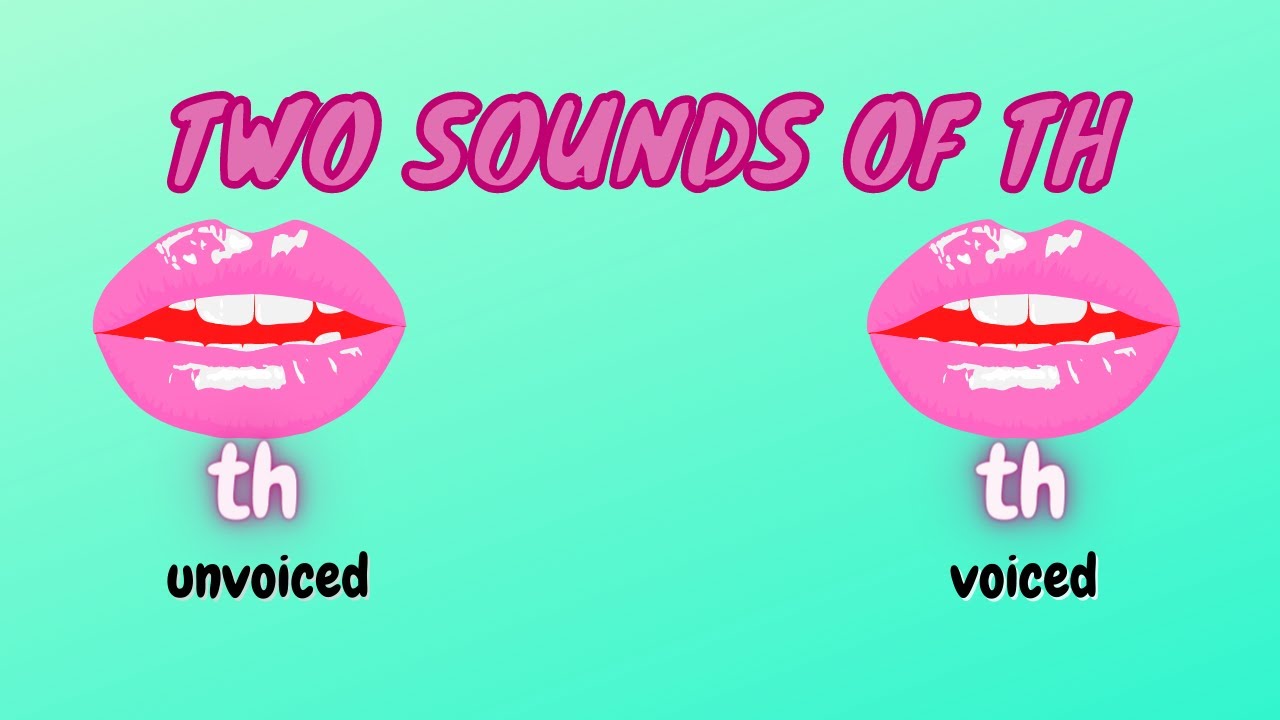 Phonogram th// th sound// two sounds of th// When To Say Voiced and When To Say Unvoiced th