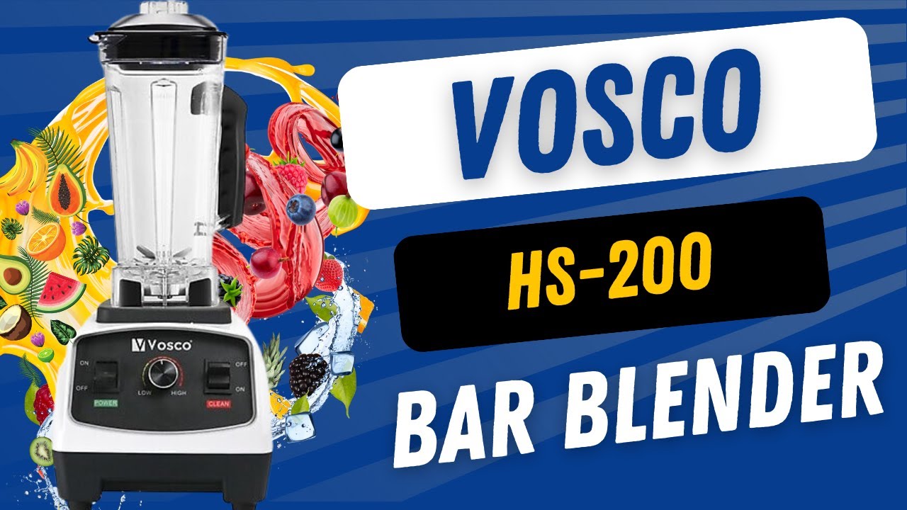 VOSCO YENİ BAR BLENDERI İLE YENİ BİR TARİF DENEDİK!