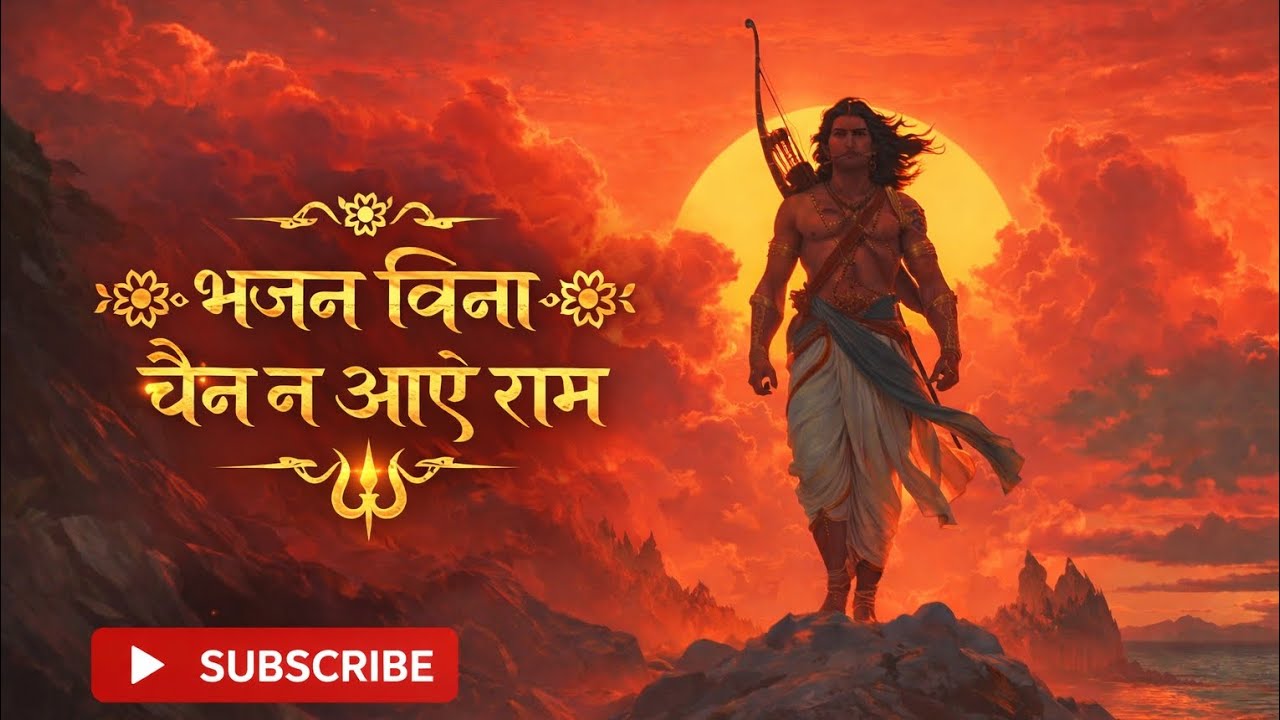 New Ram Ji Bhajan (भजन बिना चैन न आये राम।)  New Released Bhajan, Wear Headphones for a better feel 