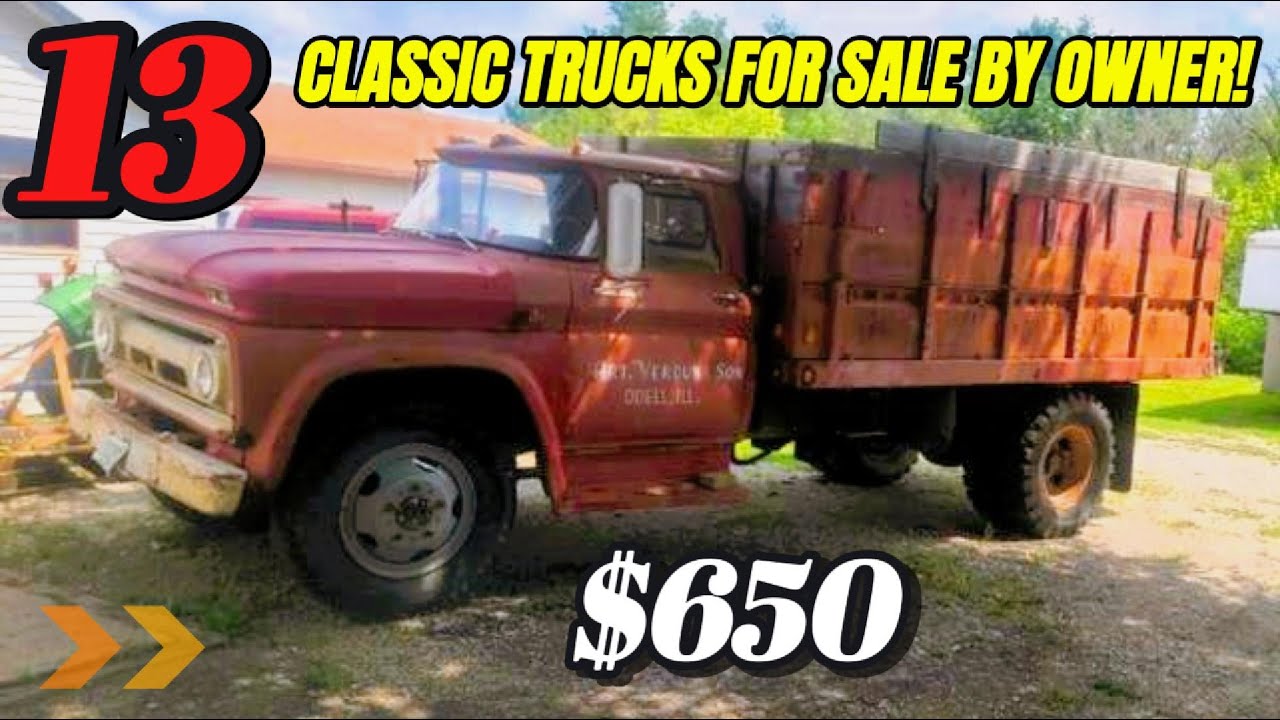 Best Craigslist Finds: 13 Classic Trucks for Sale by Owner!