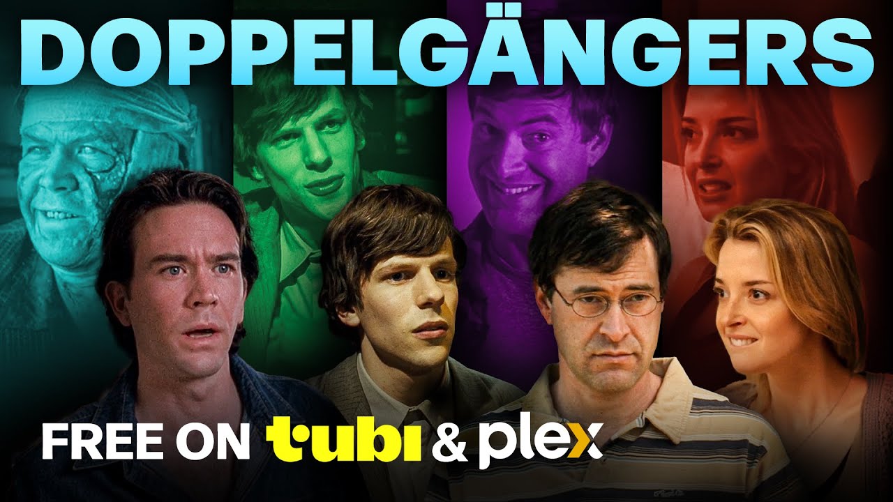 4 Films about Doppelgangers free on Tubi & Plex for April 2025