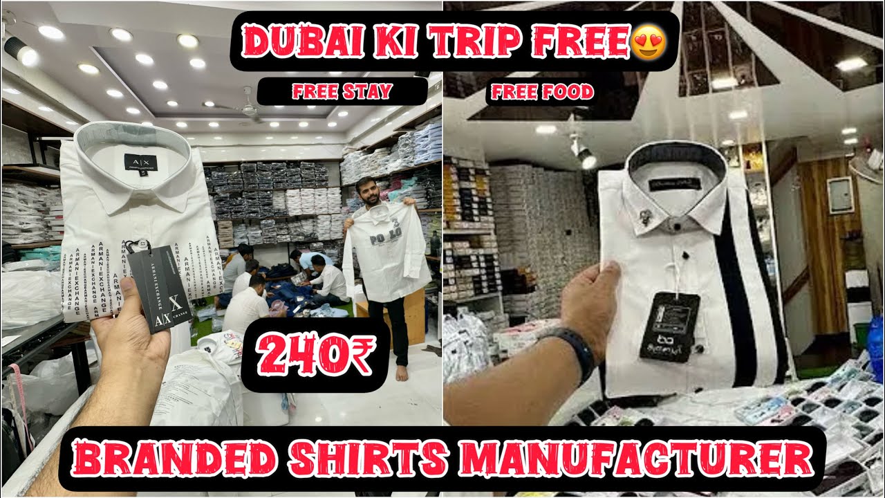 SHIRTING HUB ले आया DUBAI की TRIP FREE😍 | BIGGEST SHIRTS MANUFACTURER IN DELHI | MR CHARLIE VLOGS
