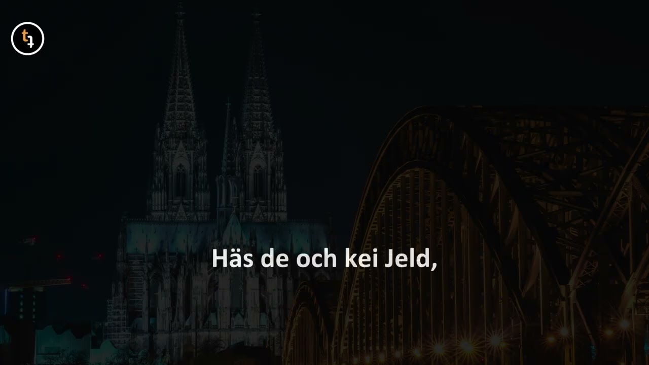De Bläck Fööss - Drink Doch Eine Met - Original Karaoke, Instrumental, Text (Trink doch eine mit)