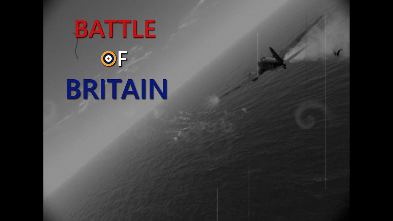 RAF gun camera from Battle of Britain (IL2-Cliffs of Dover)