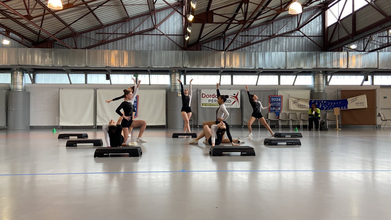 Championnat de France UNSS Step 2024 - Collège Jean Perrin 1er !