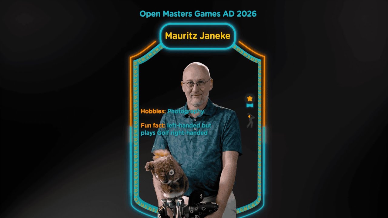 Open Masters Games 2026 | Meet Mauritz Janeke
