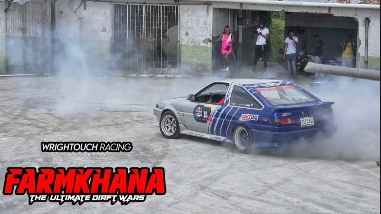 DRIFTING ON A FARM IN JAMAICA | FARMKHANA DRIFT EVENT!