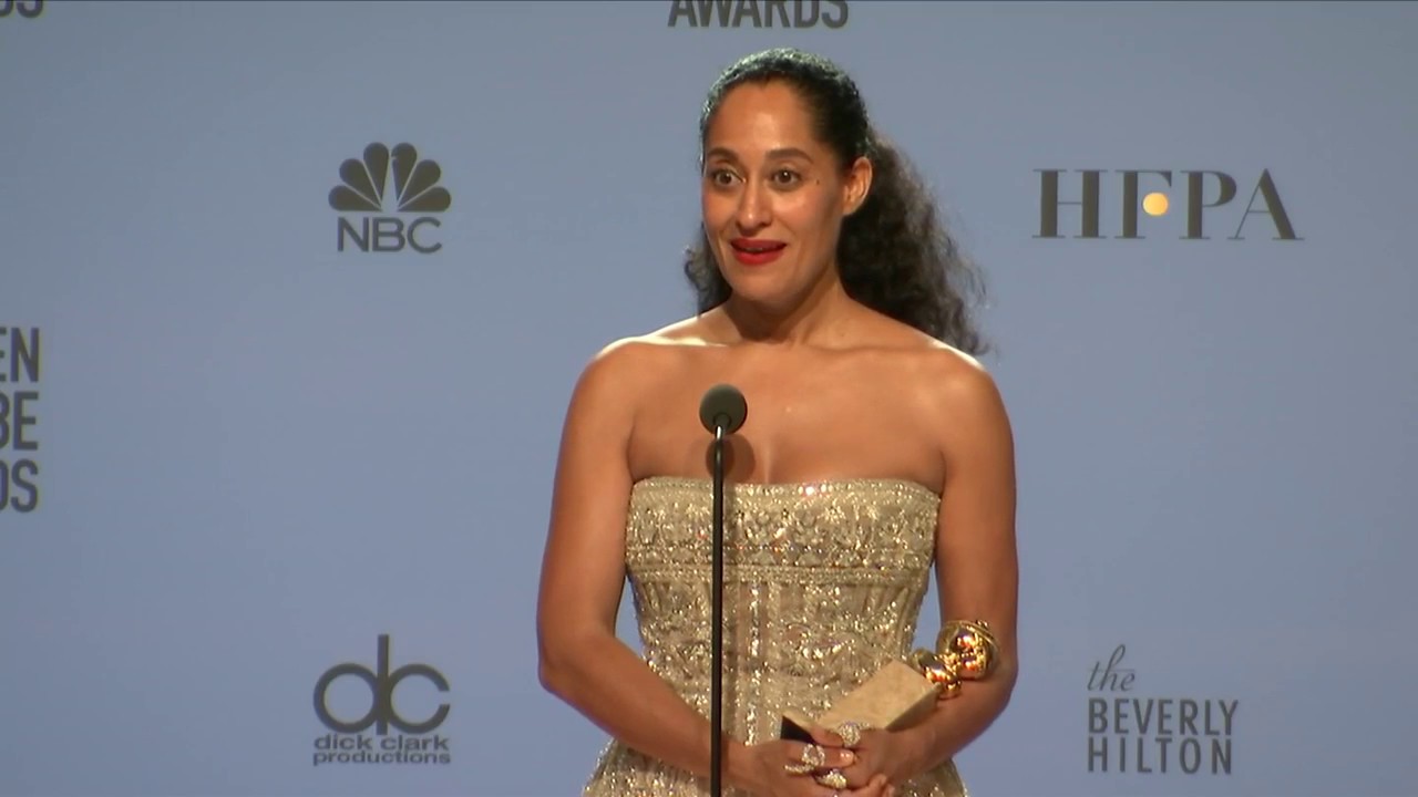 Tracee Ellis Ross - Golden Globes 2017 - Full Backstage Interview