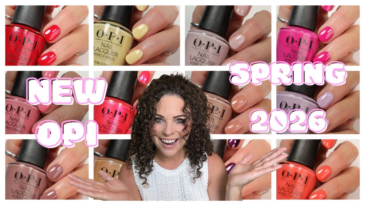 New OPIcons Spring 2026 Collection with comparisons!