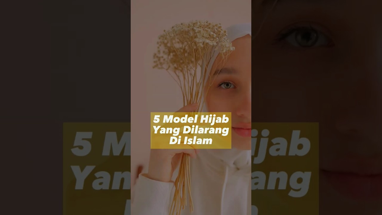 5 model hijab yang dilarang di Islam