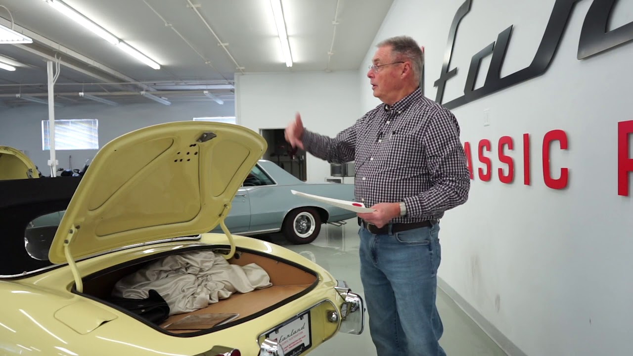 1968 Jaguar XKE (E-Type) Primrose - Walkaround