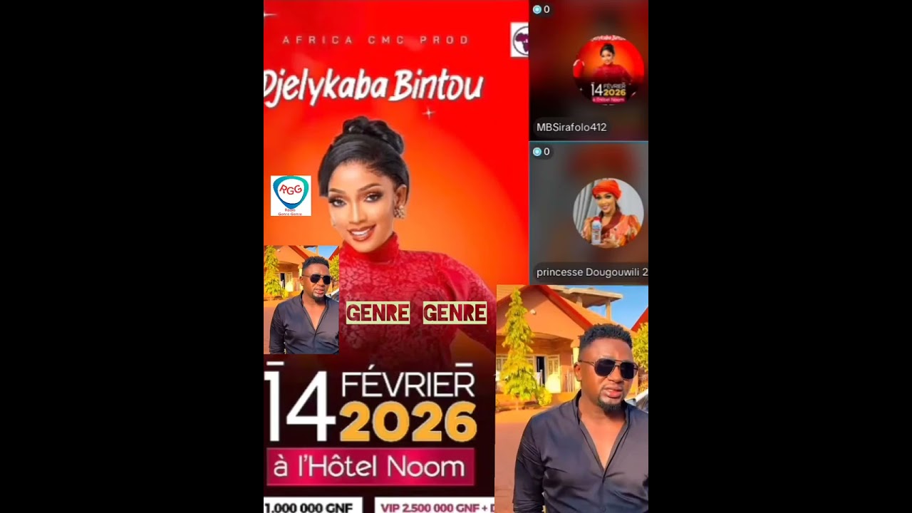Merci Genre Genre pour le soutien de Djélikaba bintou