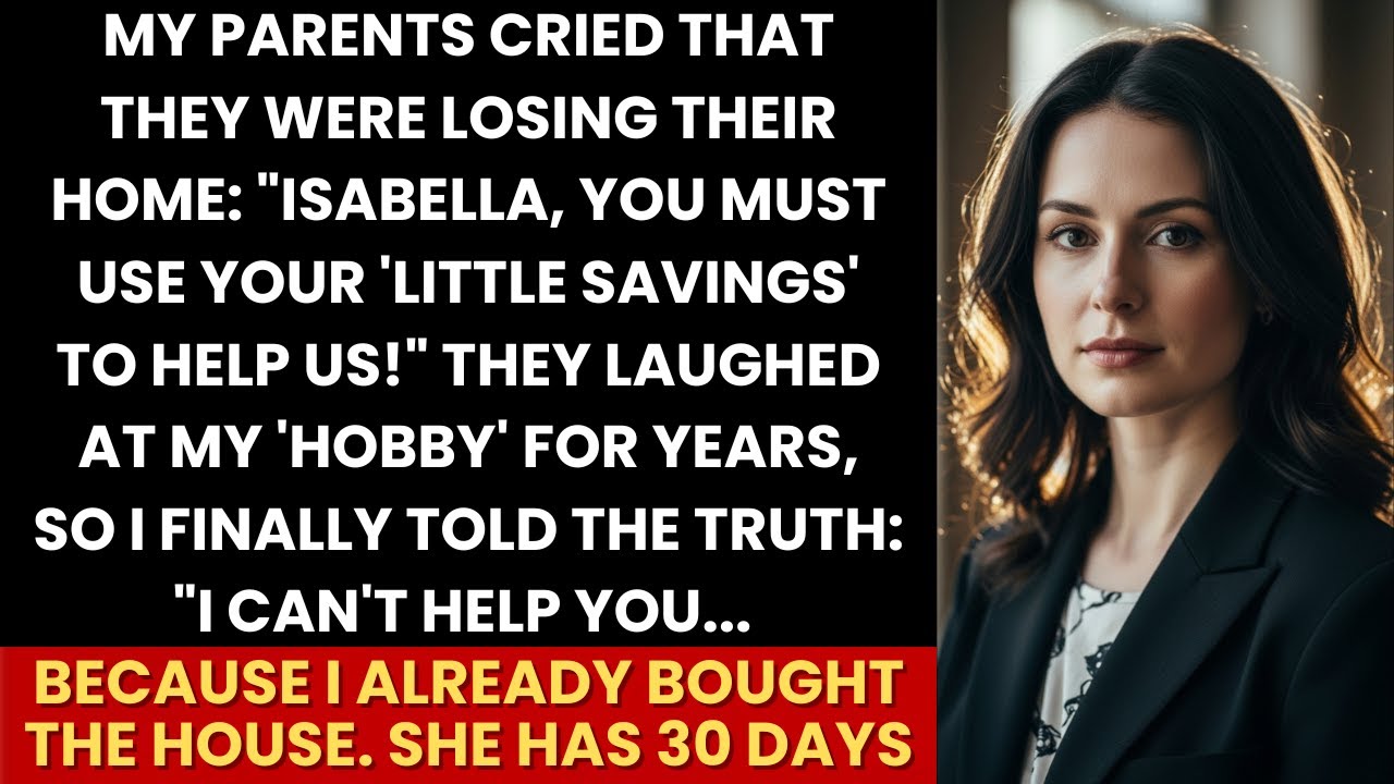 “Use Your Savings To Save Us!” My Parents Cried For Help—I Replied: “I Already Bought The House.”
