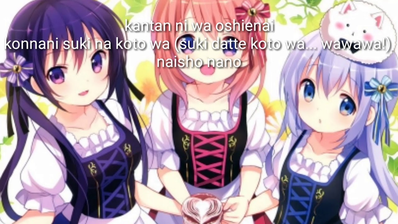 Daydream café [ gochuumon wa usagi desu ka? Opening 1]