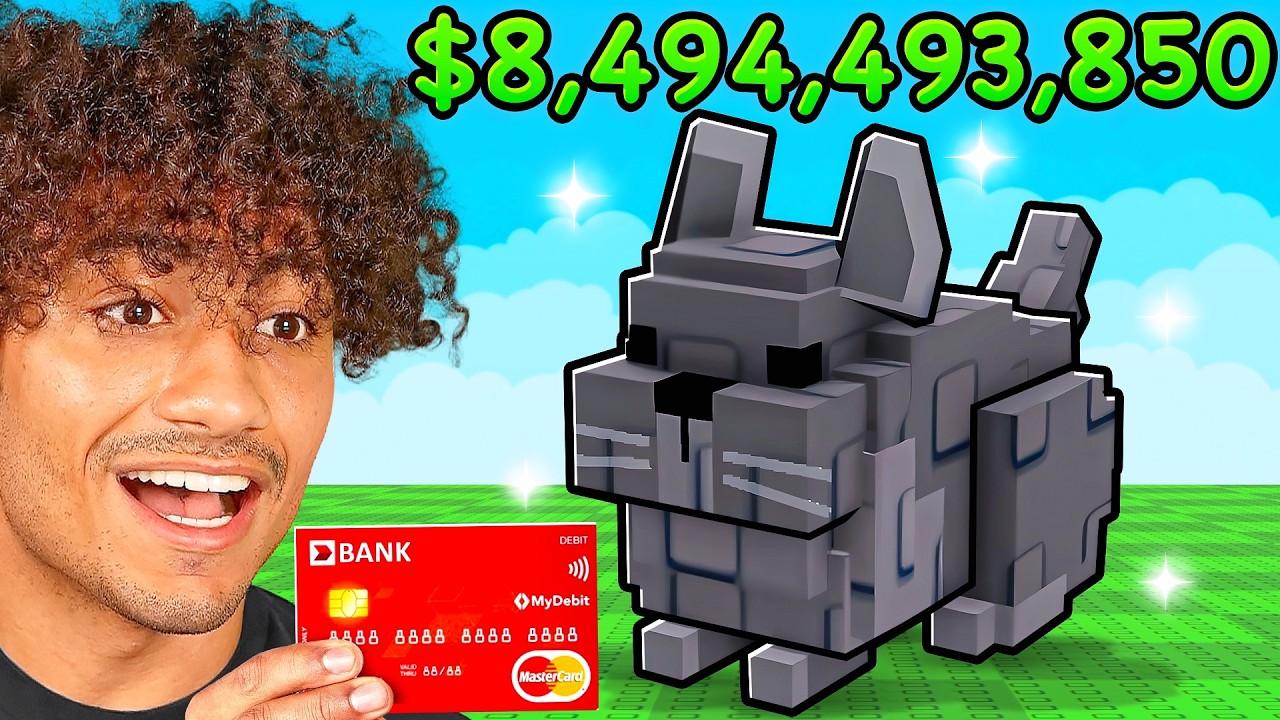 Spending $8,735,823 For The CHINCHILLA In Grow A Garden..
