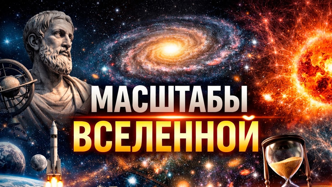 Вселенная в цифрах: от Луны до края космоса (93 млрд световых лет) — кто мы на этой шкале?