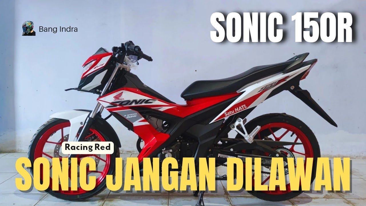 HONDA SONIC 150R 2024 MENANTANG SUZUKI SATRIA F150‼️