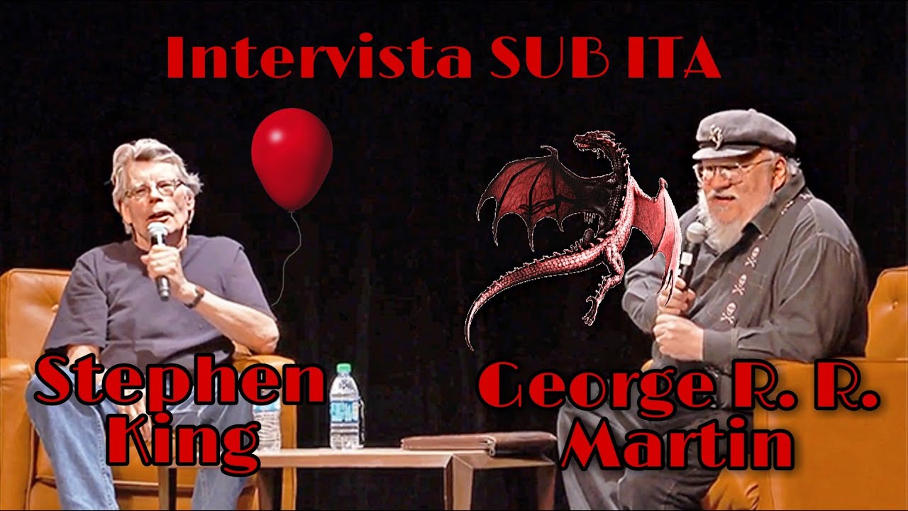 George R.R. Martin chiede a Stephen King come fa a scrivere così velocemente - intervista SUB ITA