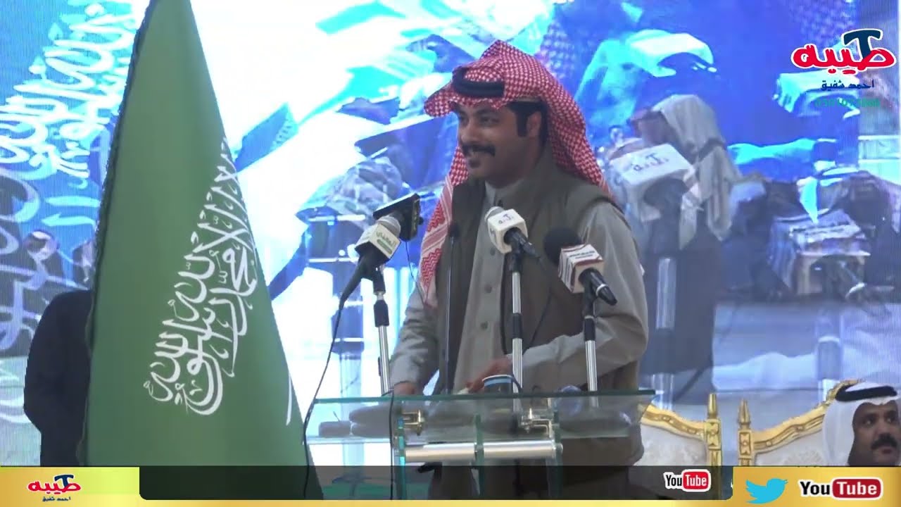 طلال الشمري و مشاري الرشيدي في حفل الشيخ / عبدالرحمن مطني بن دليم بن براك . مهرجان جادة الابل حائل