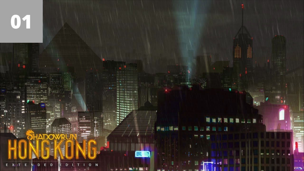 Shadowrun Hong Kong 100% (Hard) Walkthrough Part 1 - Hard Landing (No Commentary)